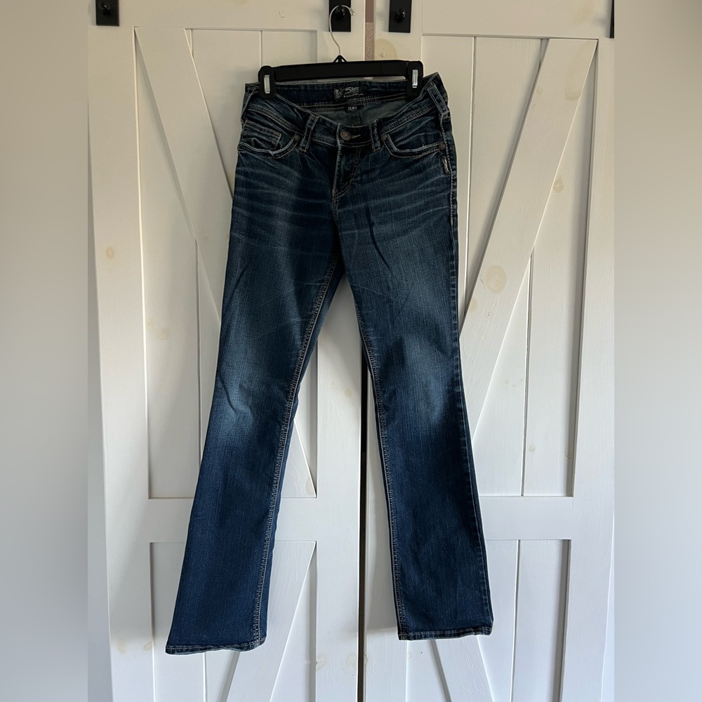 Silver Jeans- Suki Mid Rise Baby Boot Cut